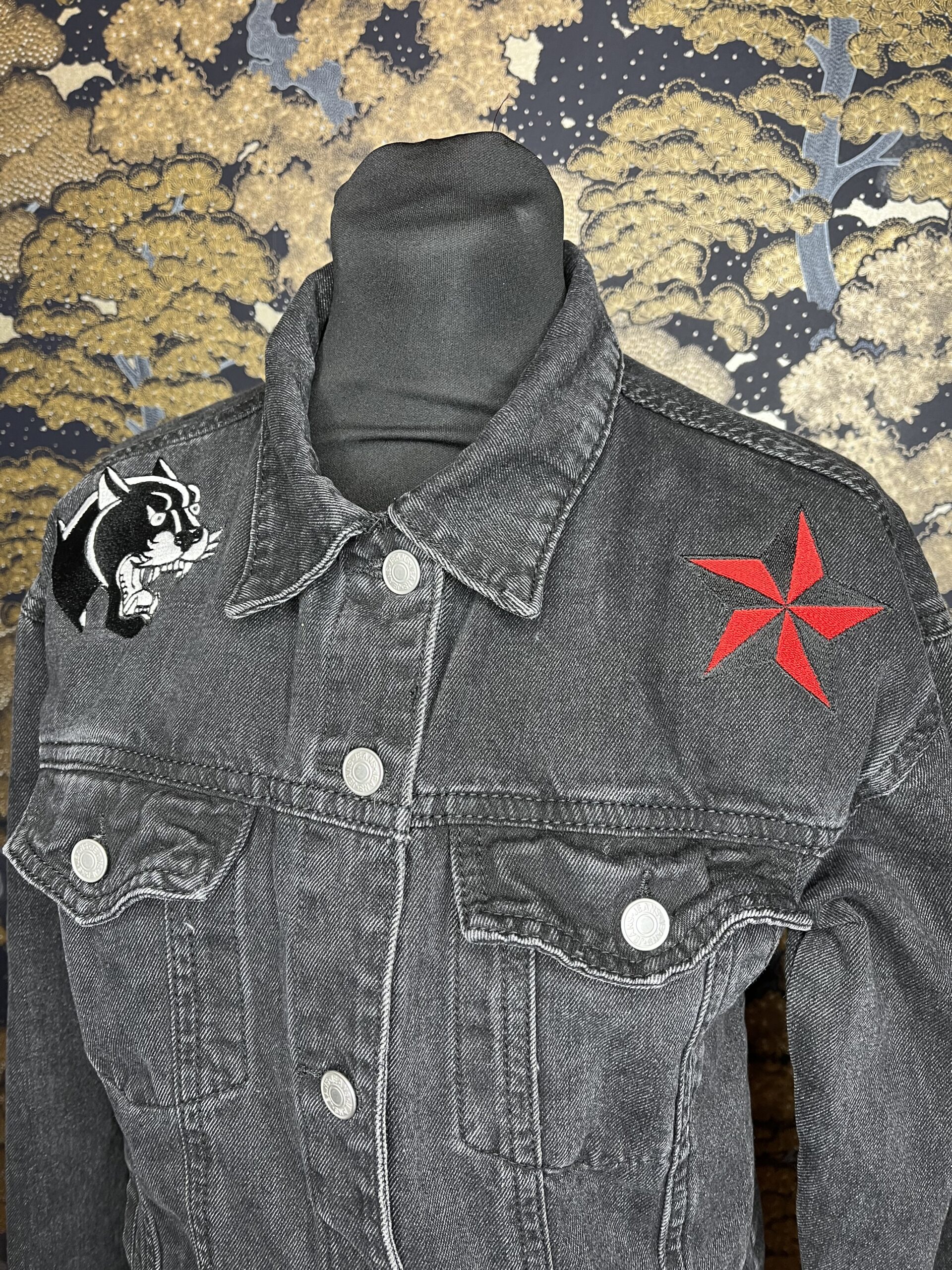 La Veste Tatouée broderie personnalisée Rennes