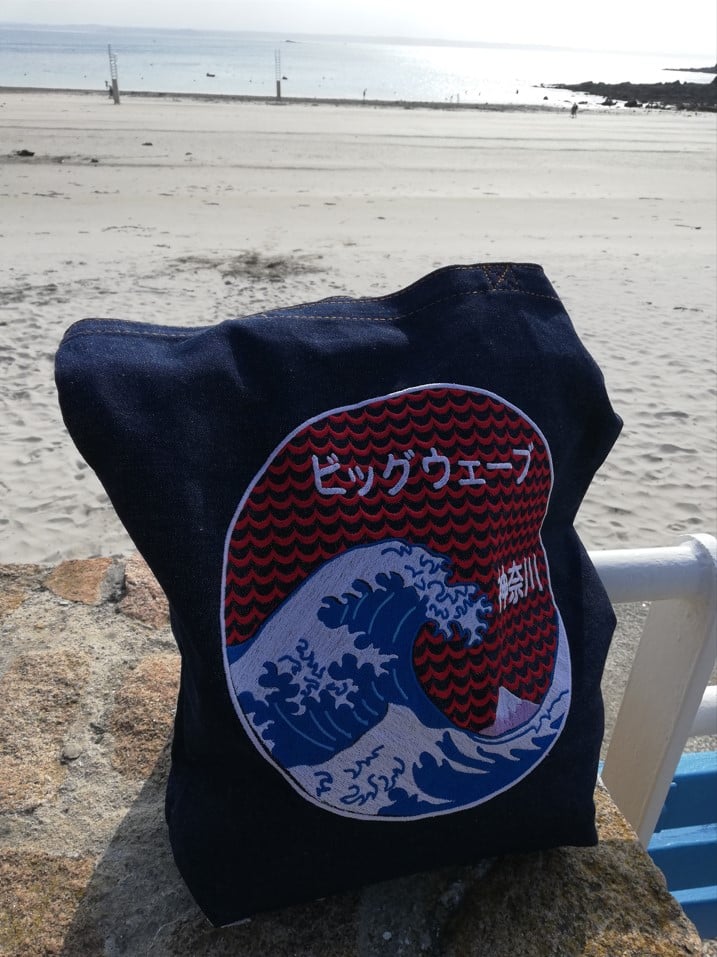 La Veste Tatouee The big wave of Kanagawa