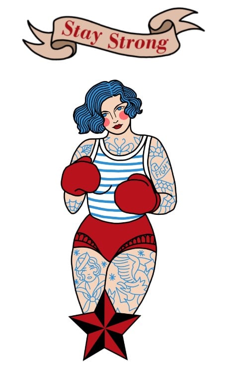 Broderie La veste Tatouée