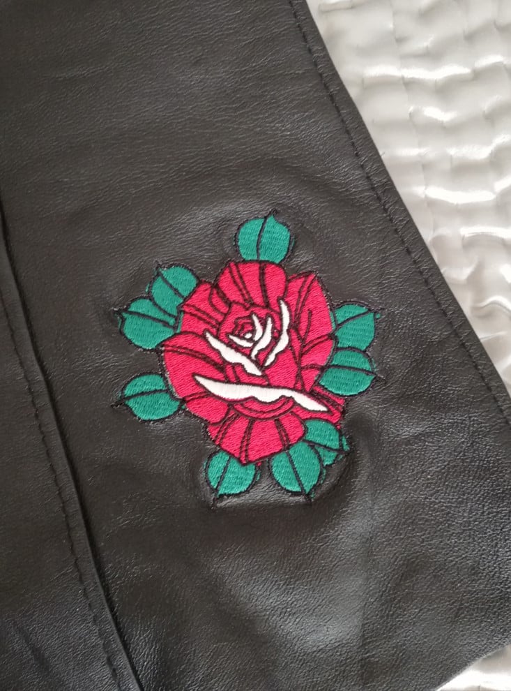Jupe cuir La Veste Tatouée