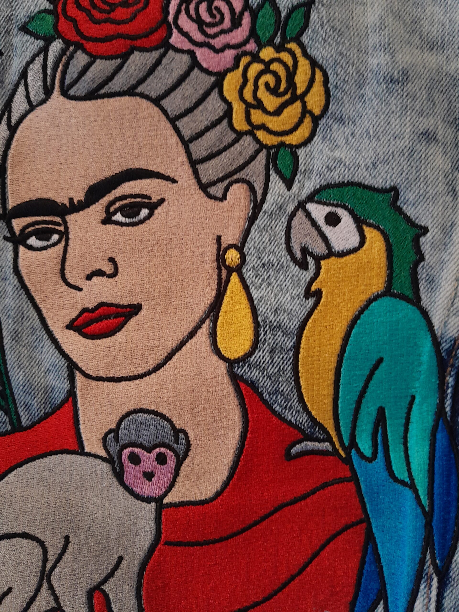 la veste tatouée broderies personnalisées
