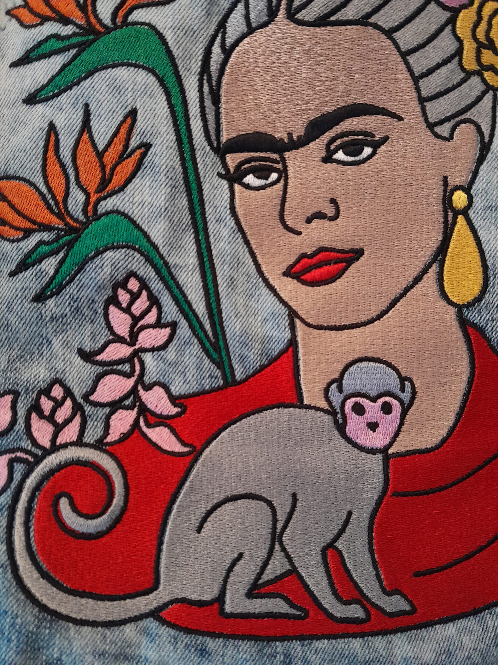 la veste tatouée broderies personnalisées