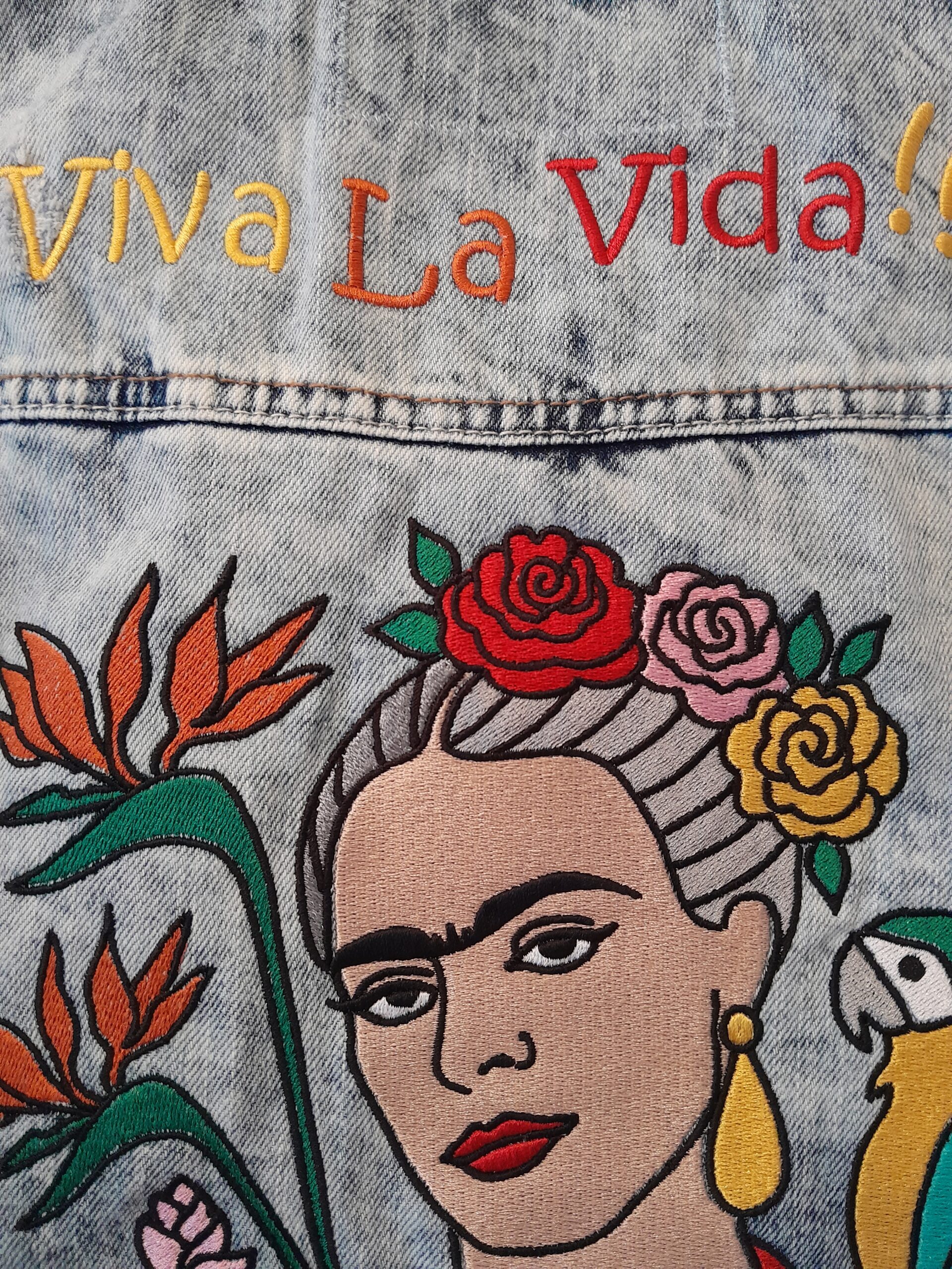 la veste tatouée broderies personnalisées
