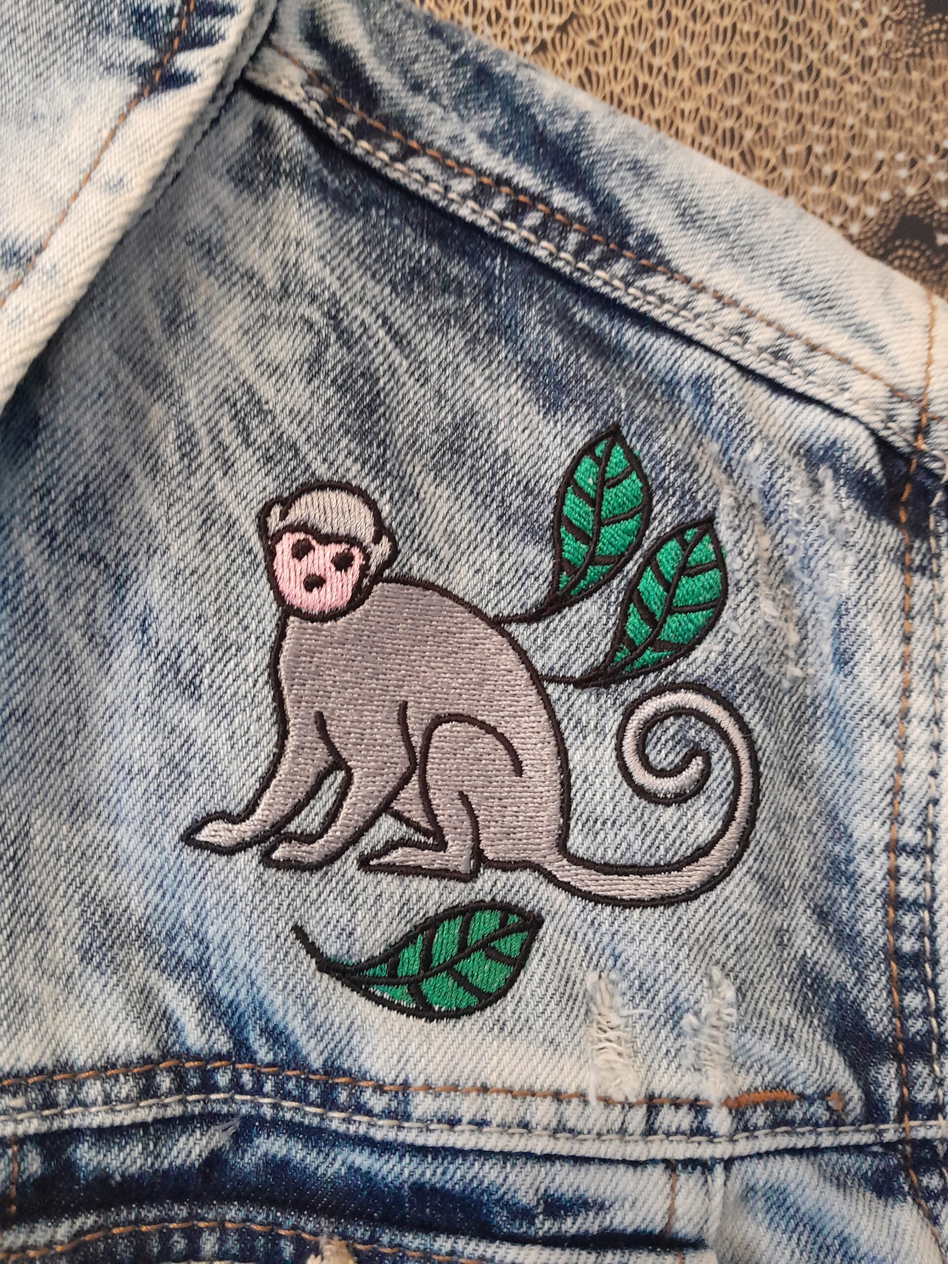 la veste tatouée broderies personnalisées