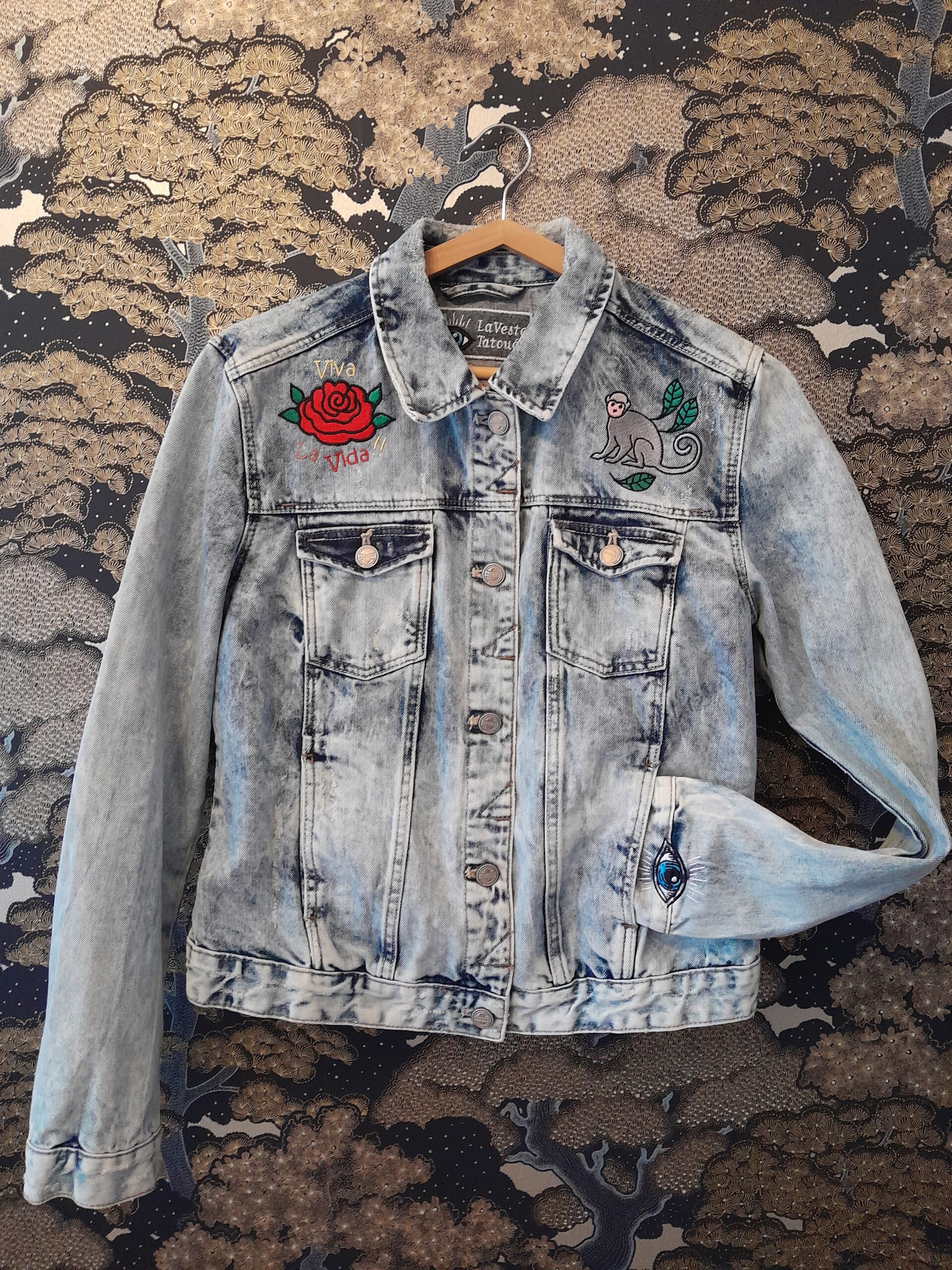 la veste tatouée broderies personnalisées