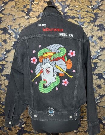 La veste Tatouée veste femme brodée rennes