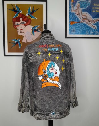 La Veste Tatouée broderie Rennes
