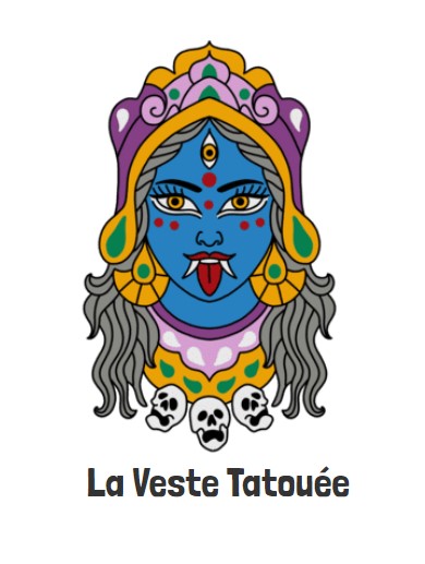 la veste tatouée broderies personnalisées