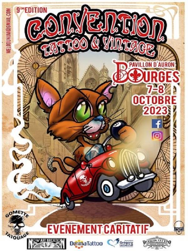 La Veste Tatouée Bourges Tattoo convention