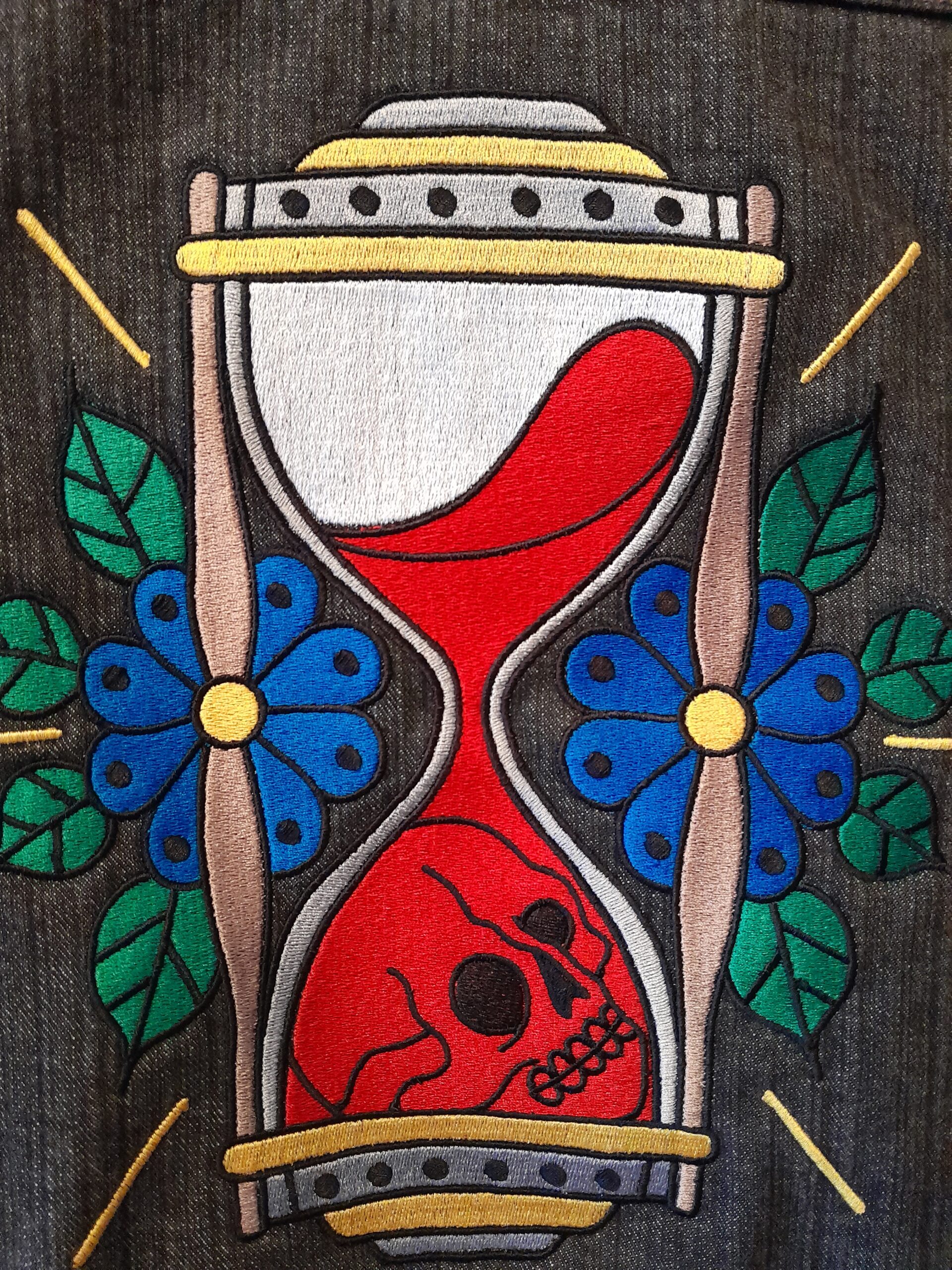 la veste tatouée broderie personnalisée Rennes