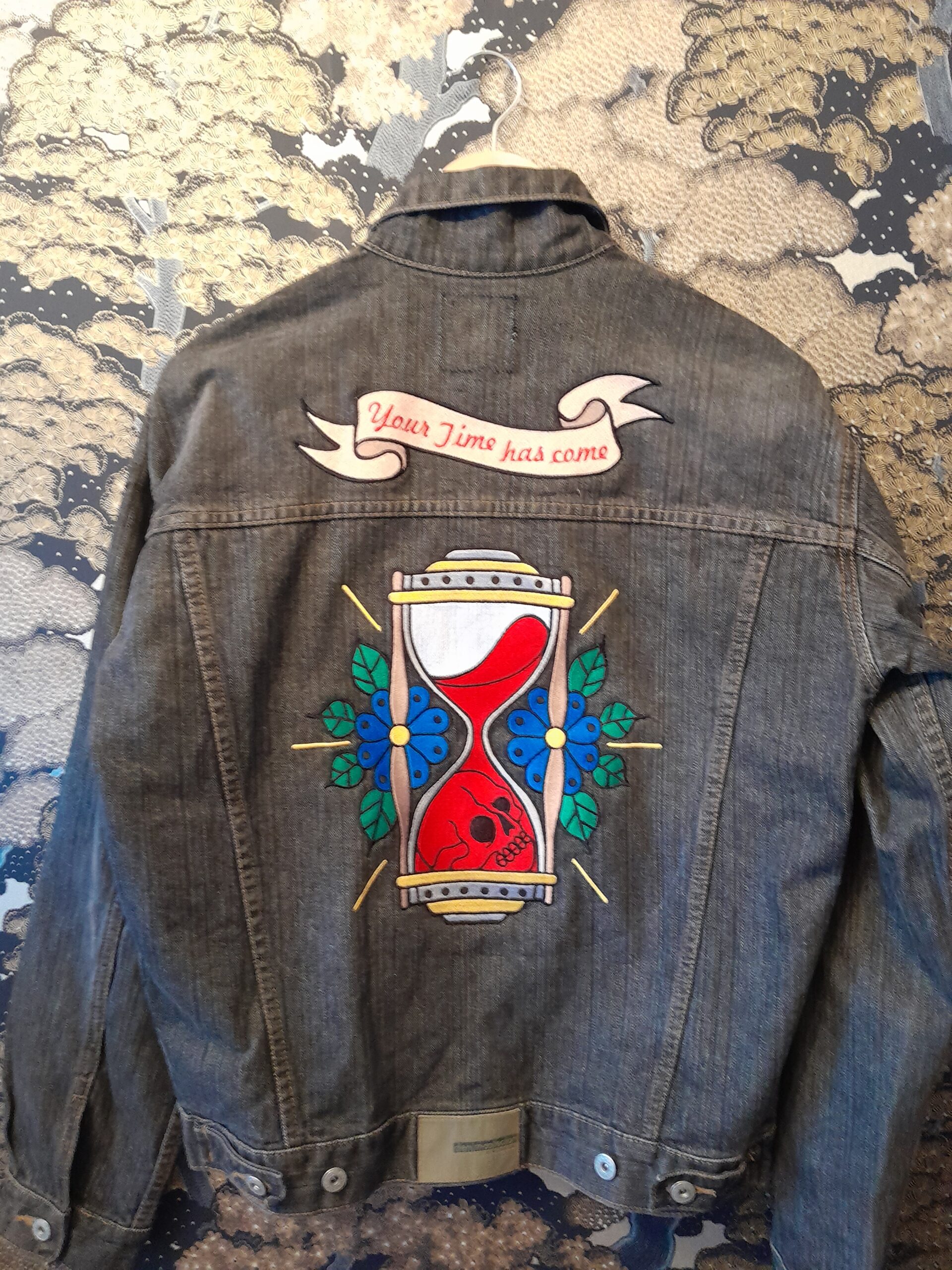 la veste tatouée broderie personnalisée Rennes