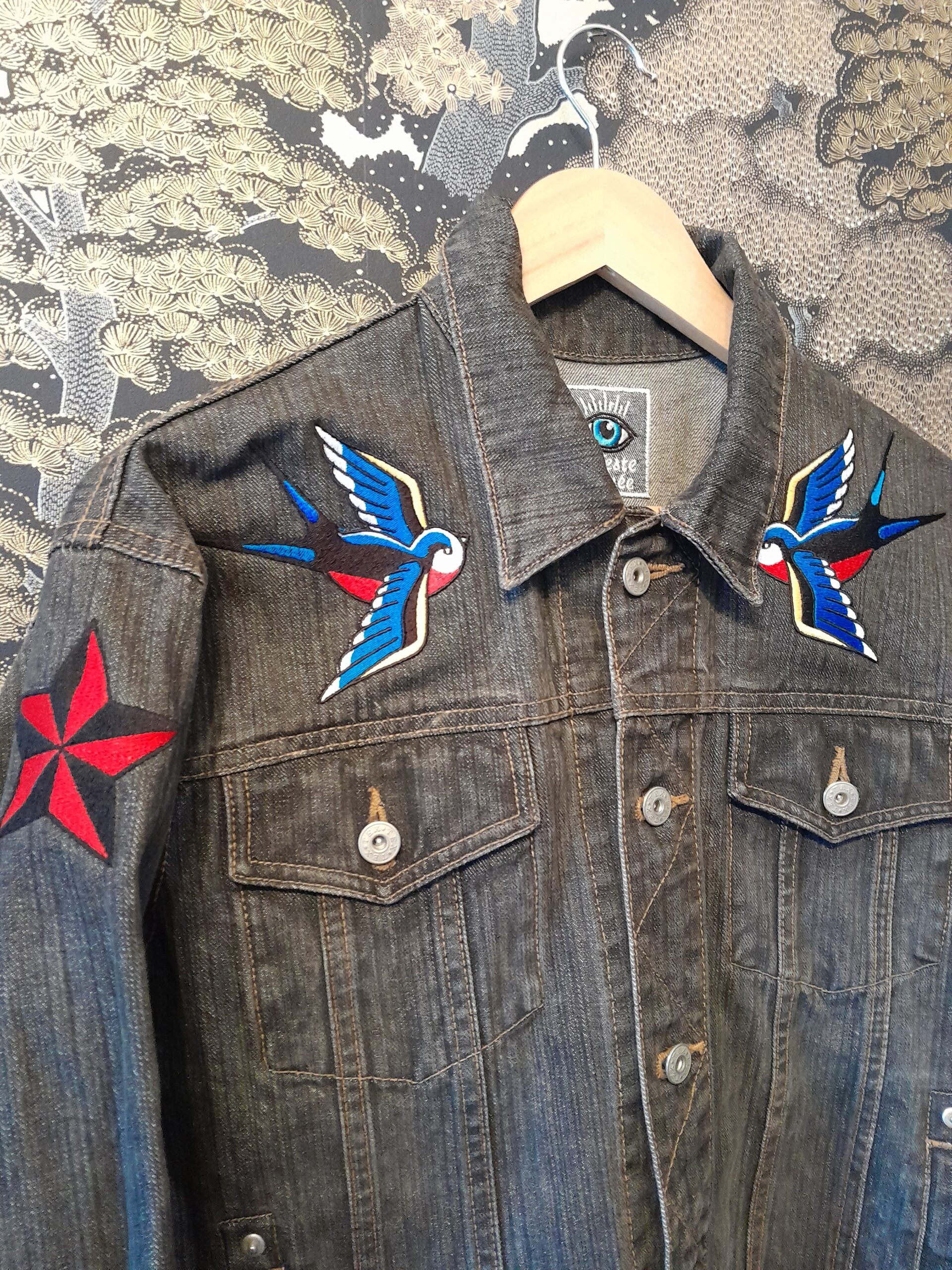la veste tatouée broderie personnalisée Rennes