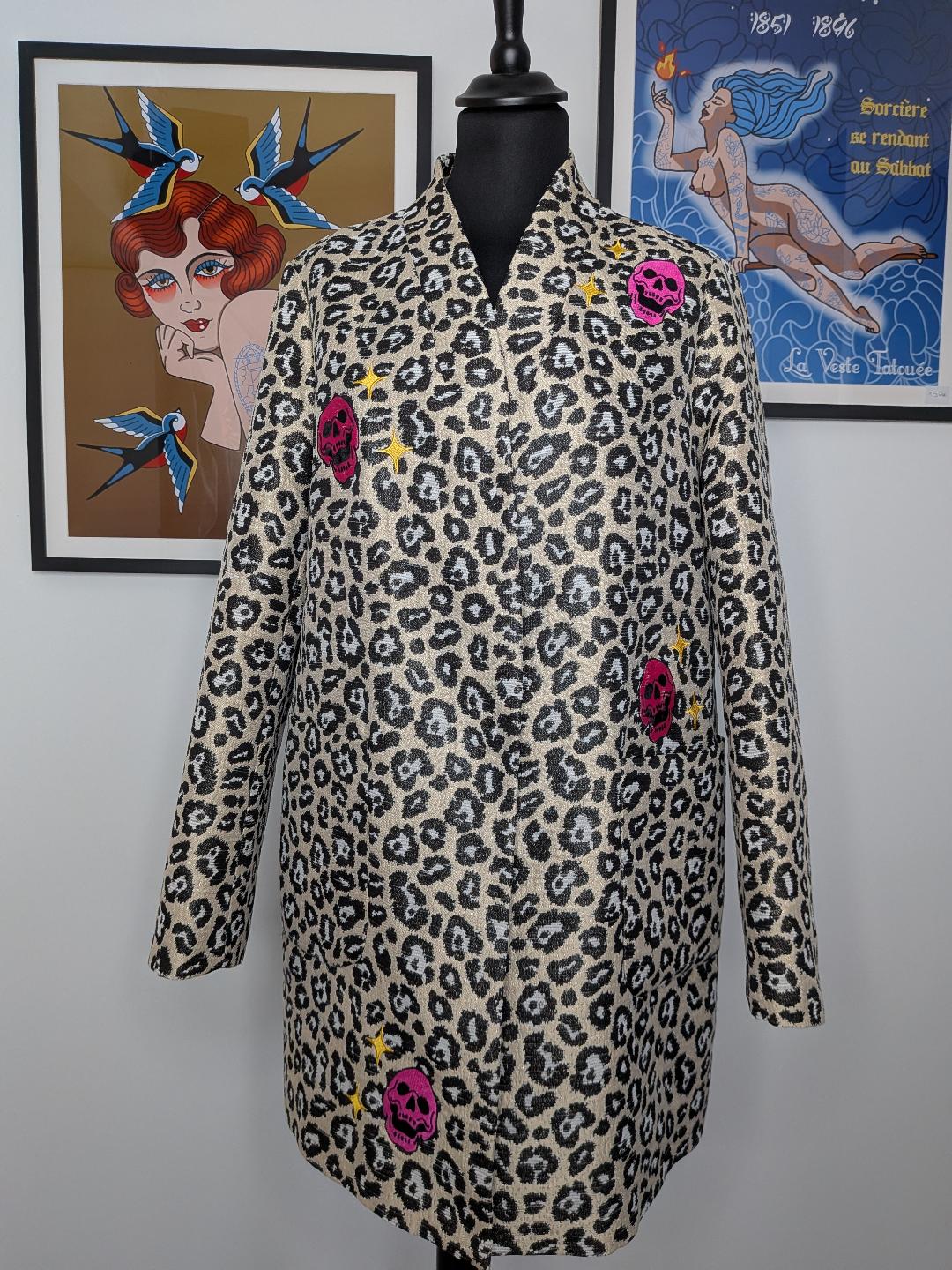 La Veste Tatouée broderie personnalisée Rennes