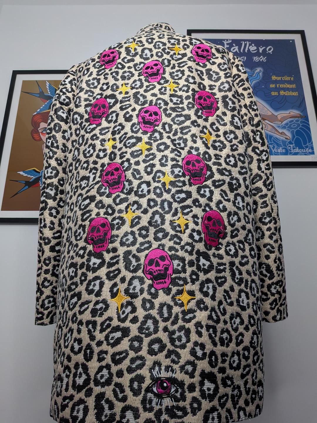 La Veste Tatouée broderie personnalisée Rennes