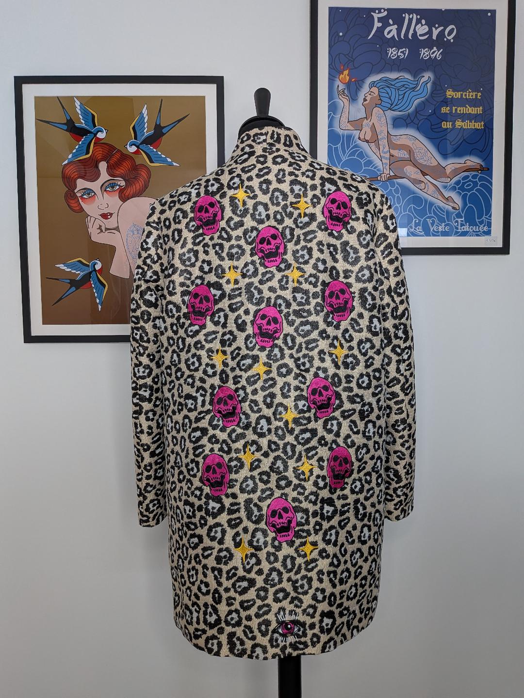 La Veste Tatouée broderie personnalisée Rennes