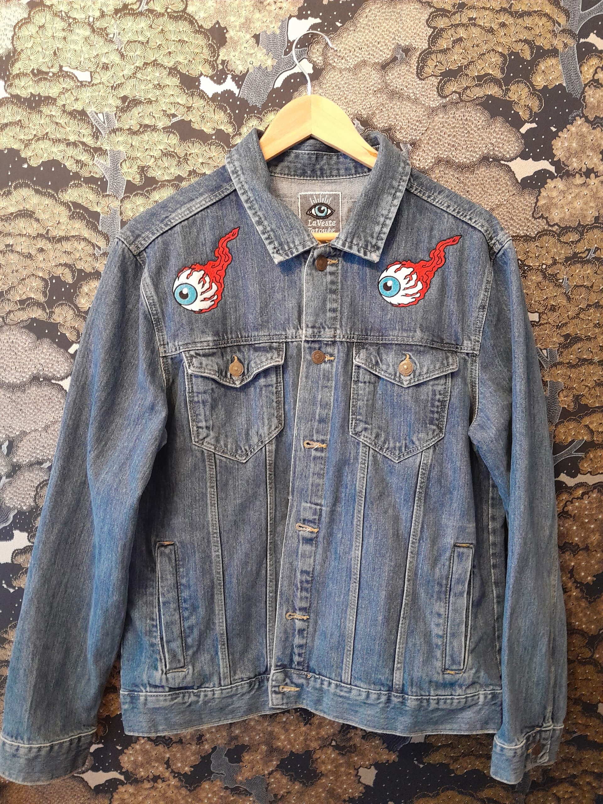 La Veste Tatouée Broderie Rennes