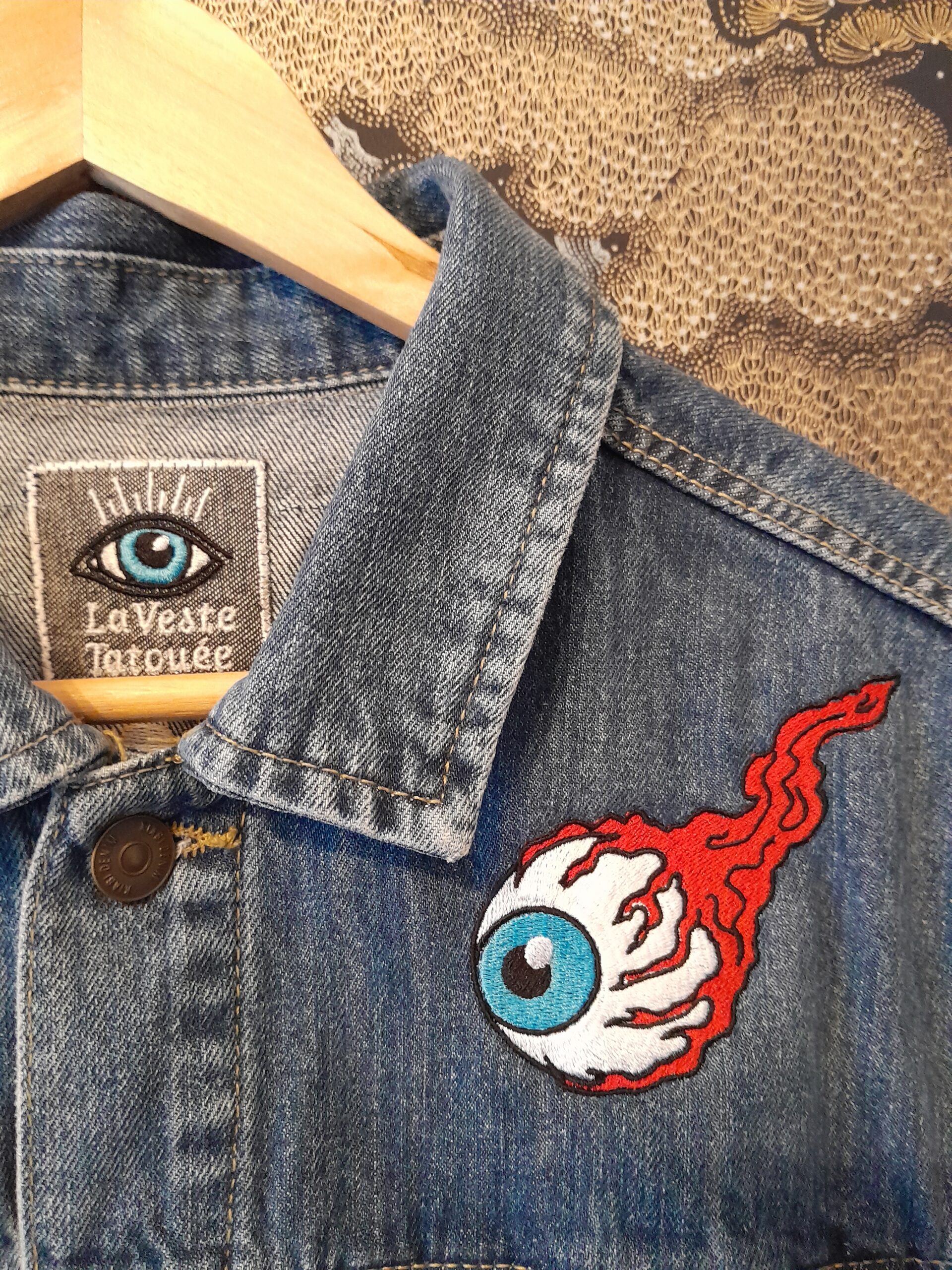 La Veste Tatouée Broderie Rennes