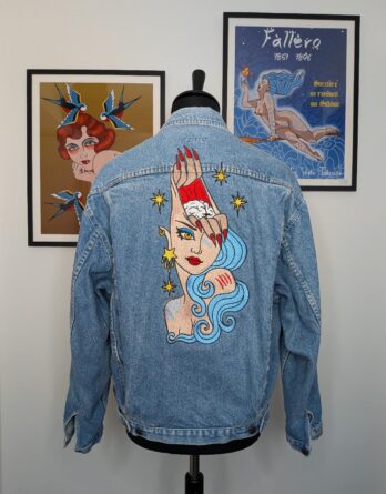 La Veste Tatouée broderie personnalisée rennes