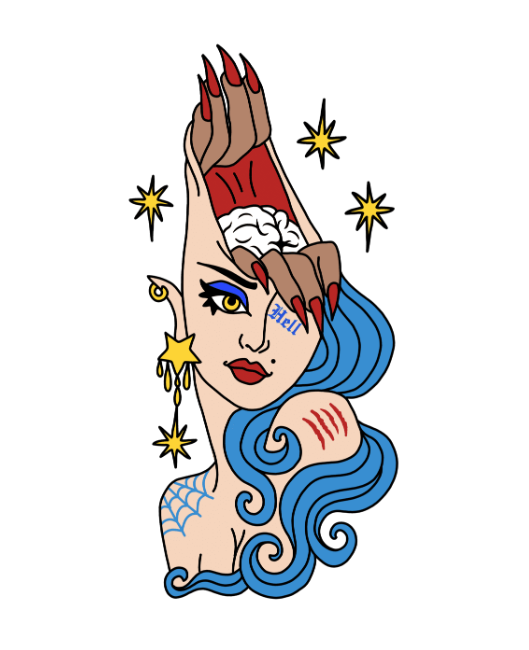 La veste Tatouée broderie sur mesure Rennes