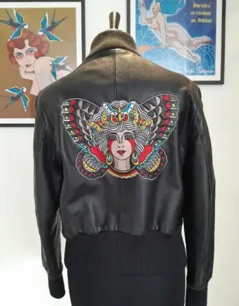 La Veste Tatouée broderie Rennes