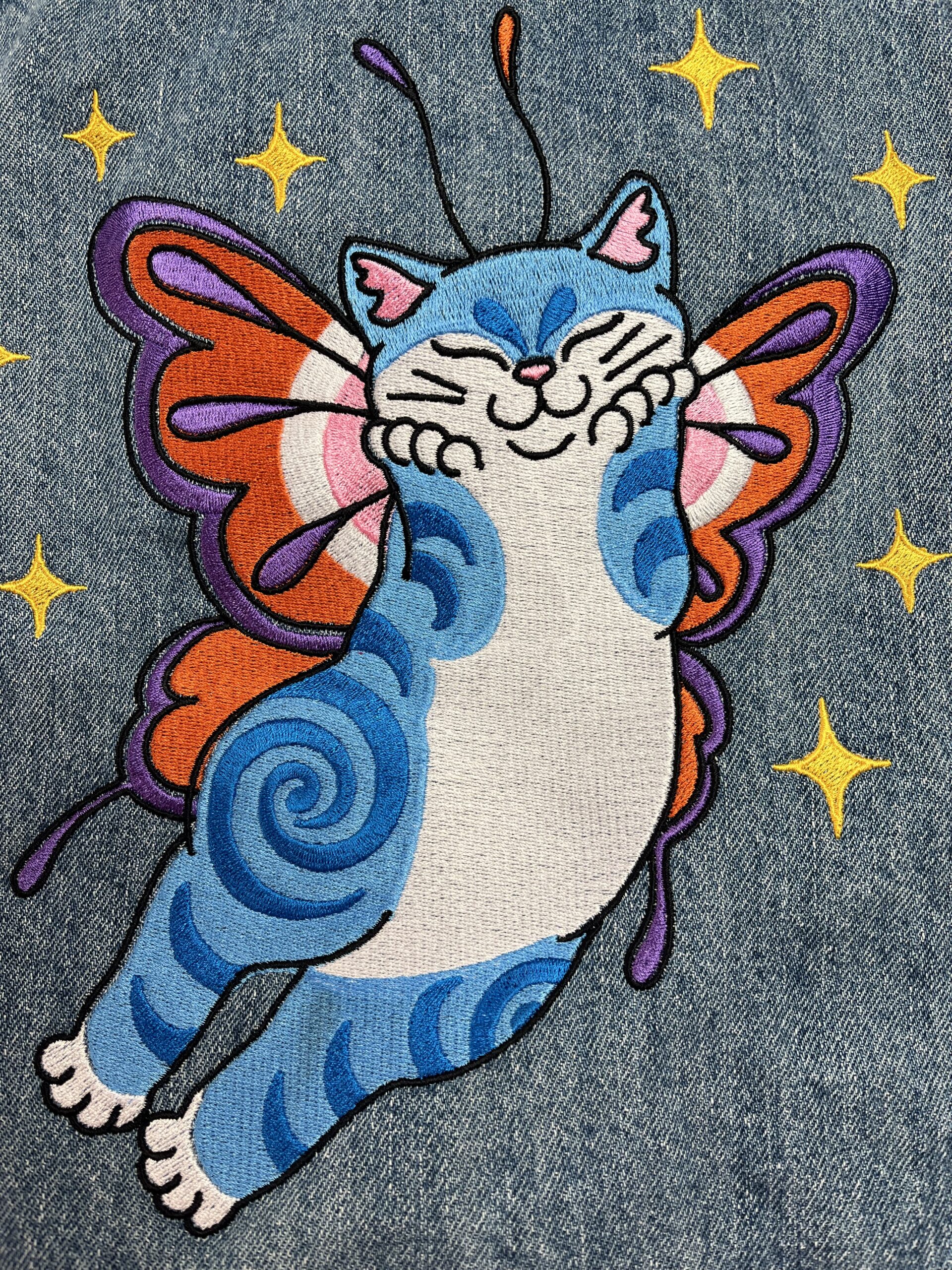 La Veste Tatouée broderie Rennes
