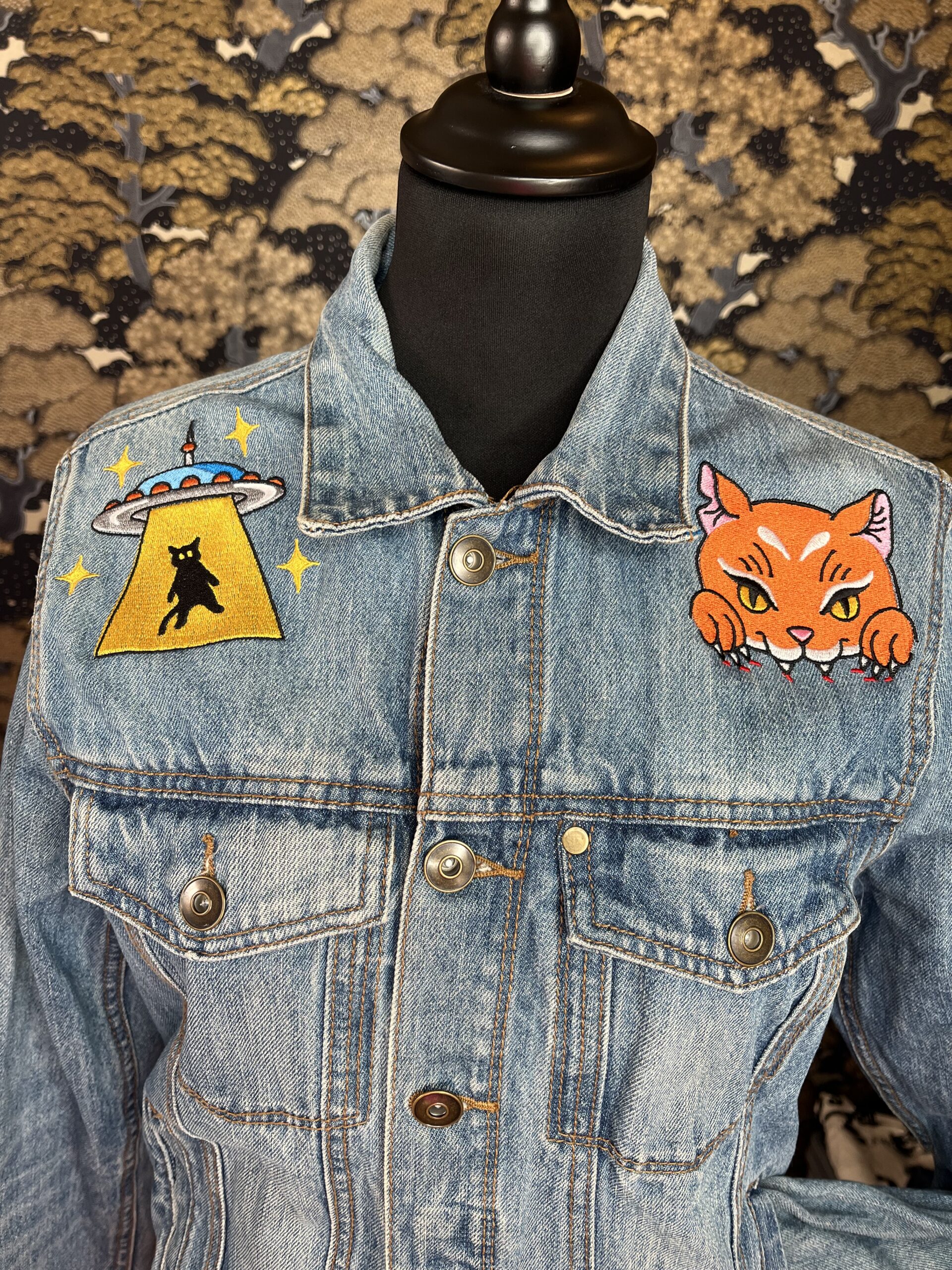 La Veste Tatouée broderie Rennes