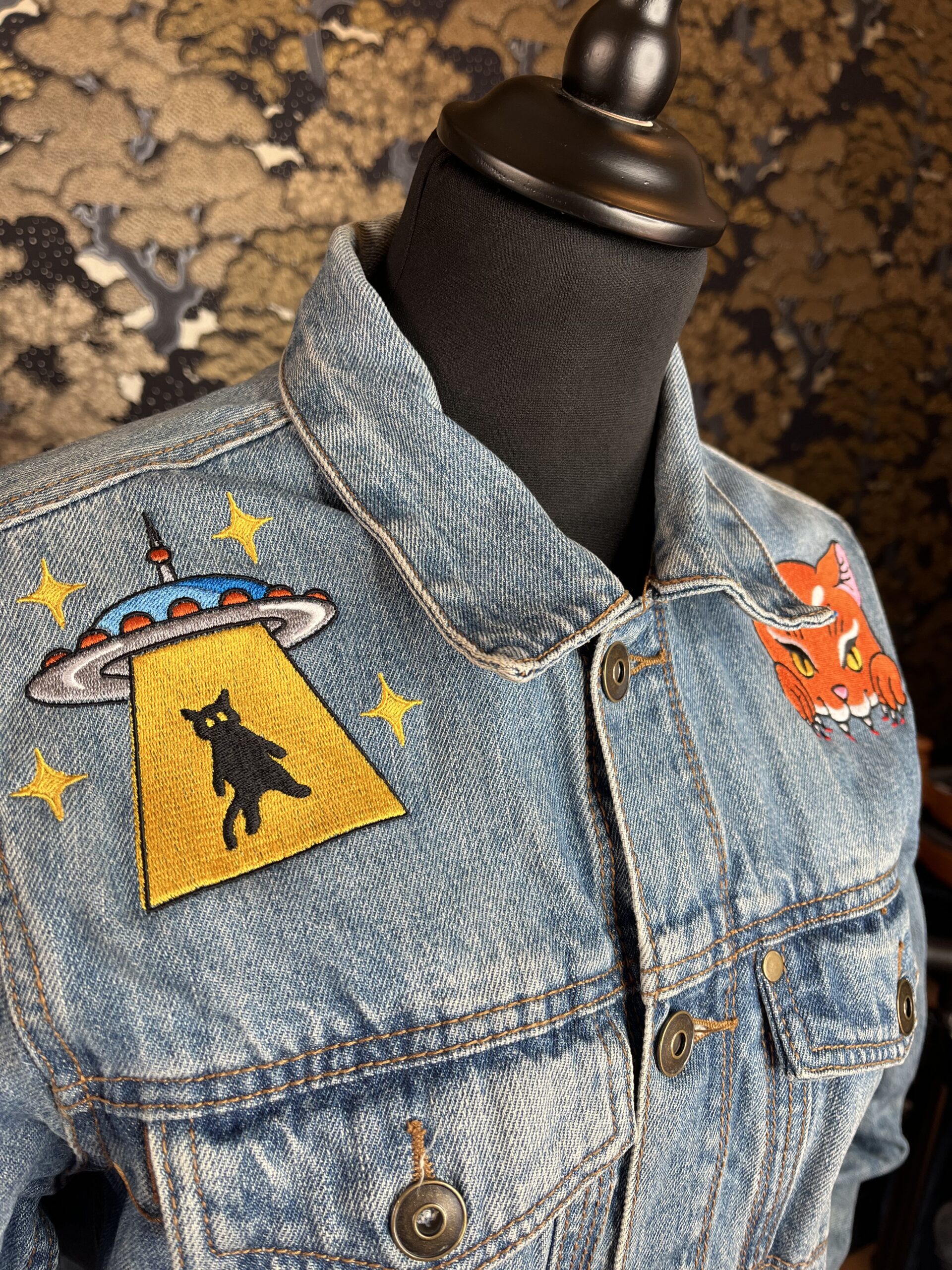 La Veste Tatouée broderie Rennes