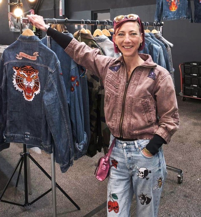La Veste Tatouée broderie personnalisée Rennes