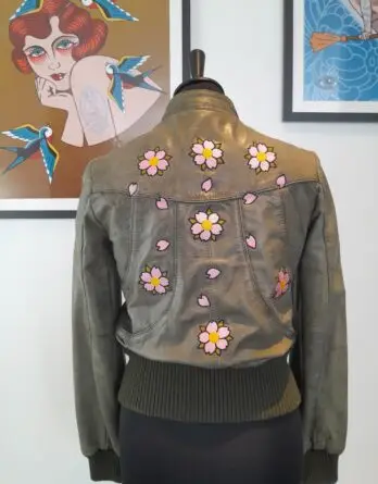 La Veste Tatouée broderie personnalisée Rennes