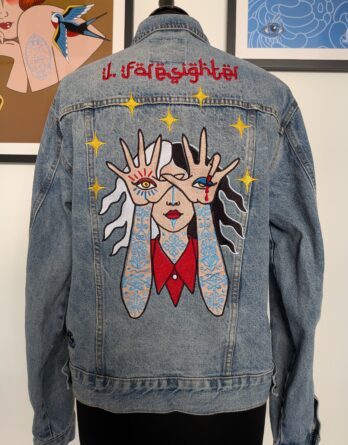 La Veste Tatouée broderie personnalisée Rennes