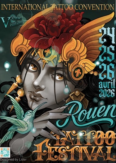 La Veste Tatouée broderie Rennes