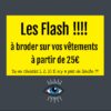 Flash La Veste Tatouée broderie Rennes