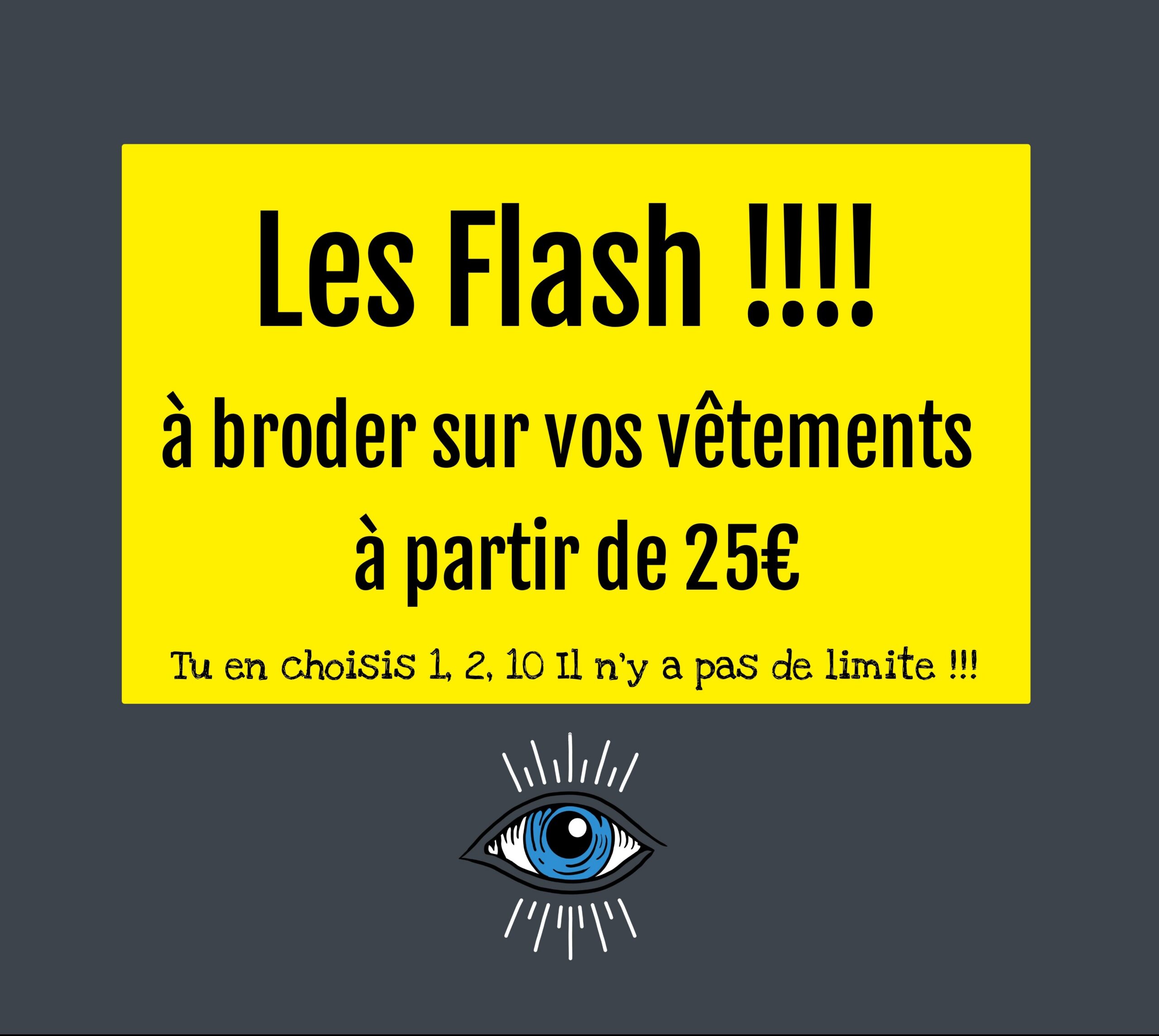 Flash La Veste Tatouée broderie Rennes