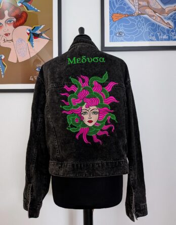 La veste tatouée broderie personnalisée rennes