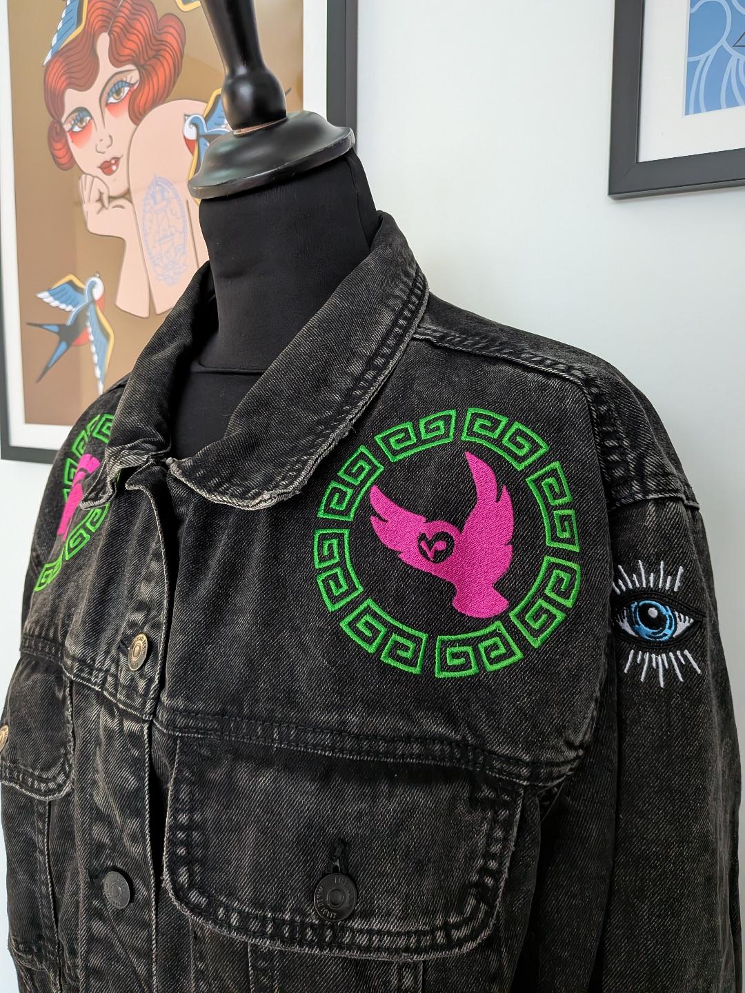 La veste tatouée broderie personnalisée rennes