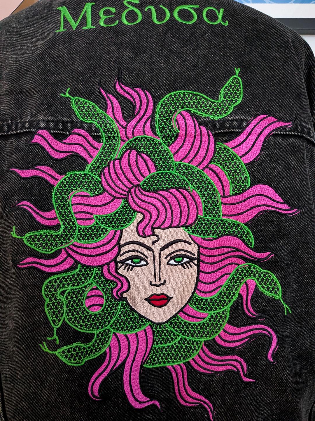 La veste tatouée broderie personnalisée rennes