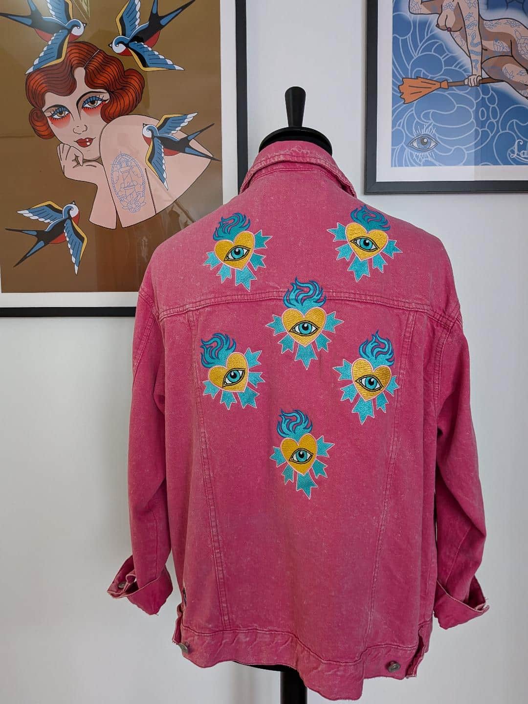 La Veste Tatouée broderie personnalisée Rennes