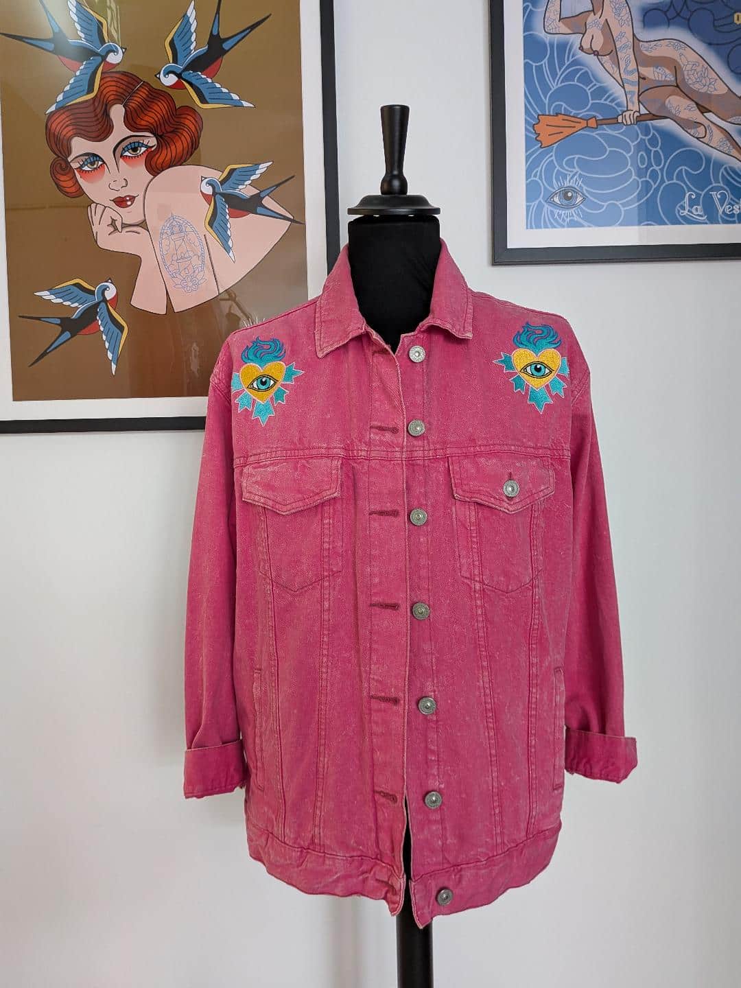 La Veste Tatouée broderie personnalisée Rennes