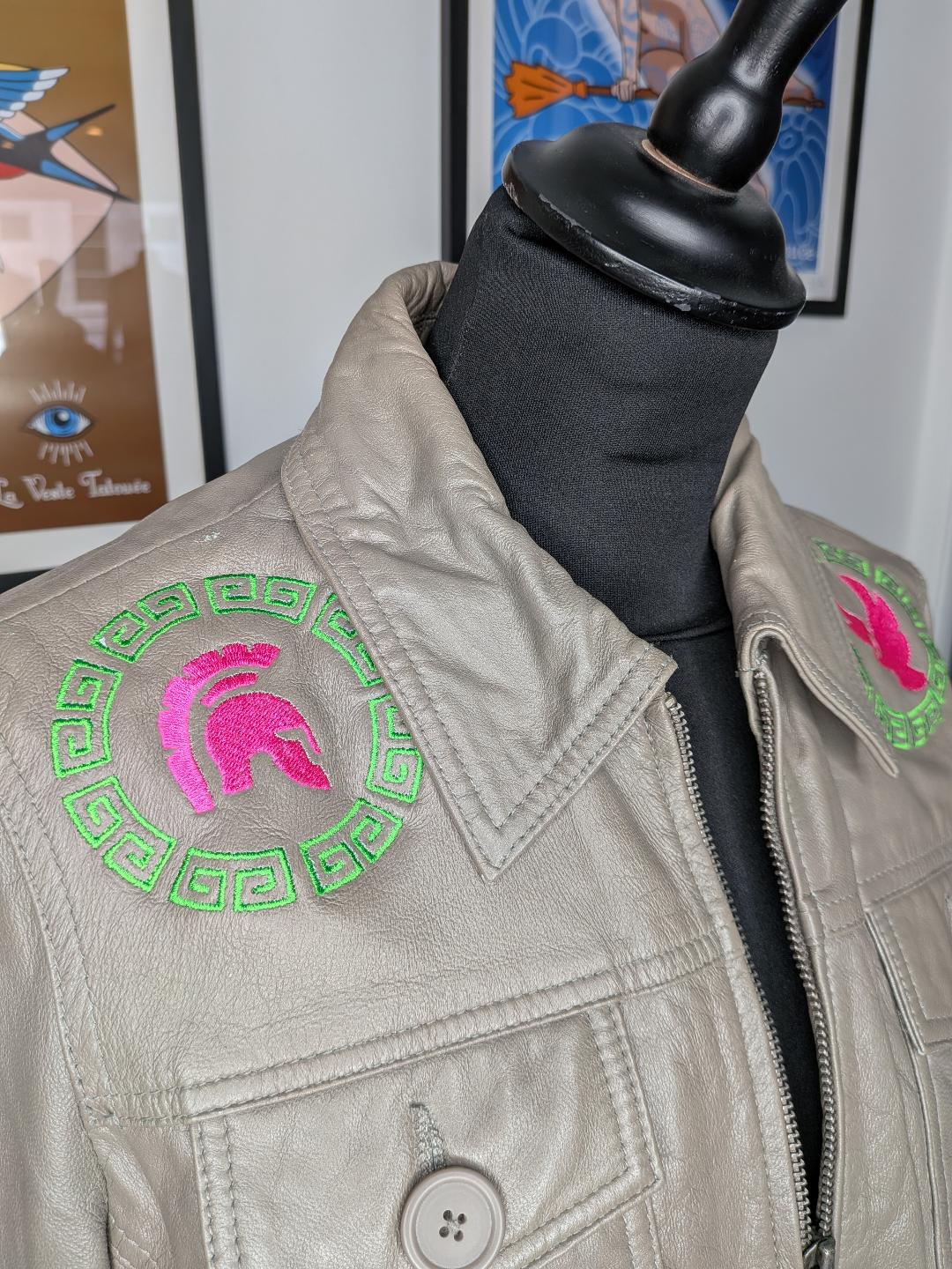 La Veste Tatouée broderie personnalisée Rennes