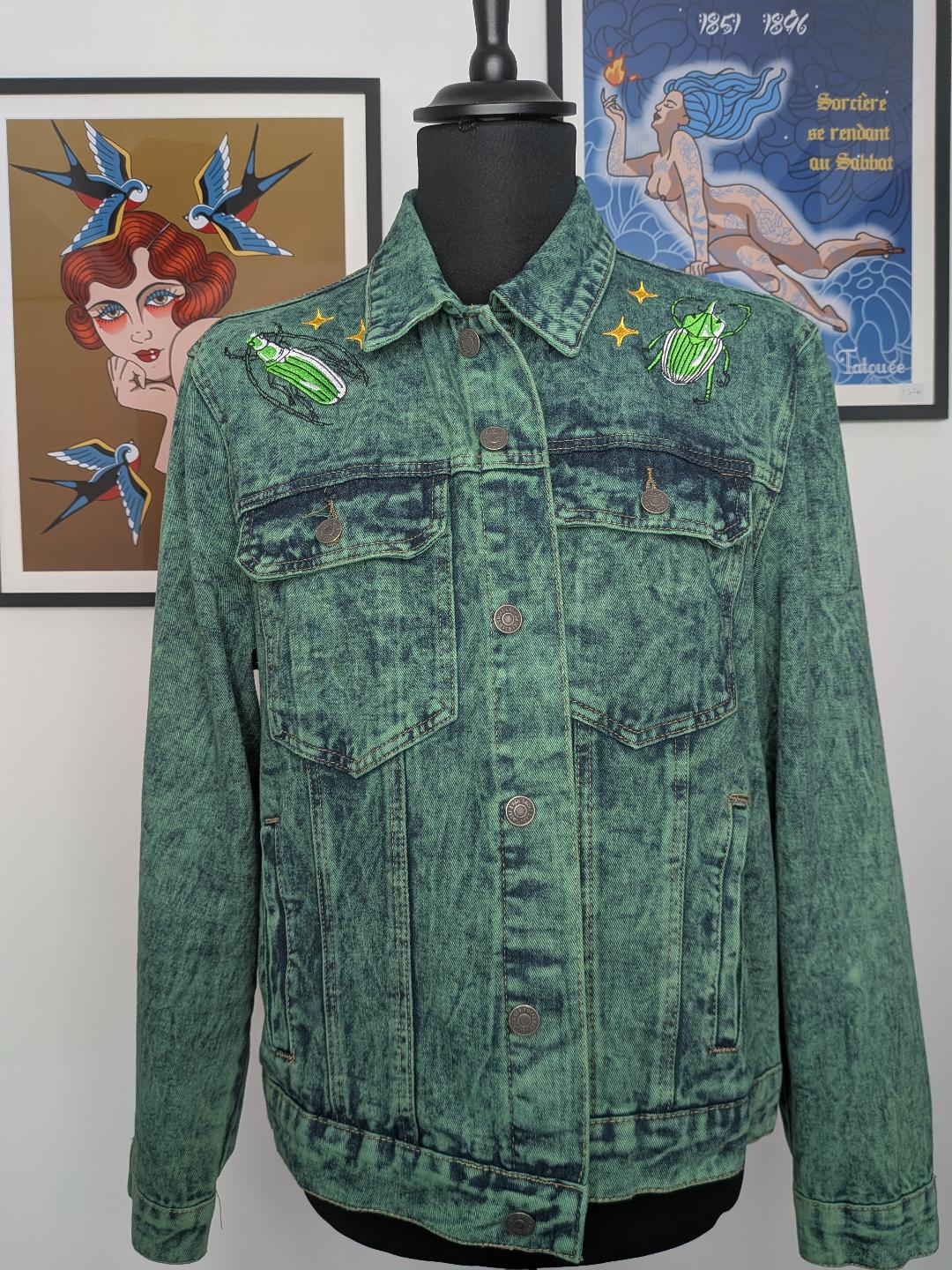 La Veste Tatouée broderie personnalisée Rennes