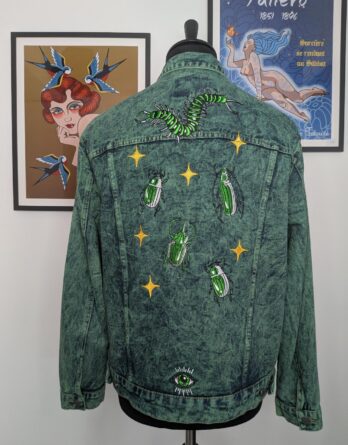 La Veste Tatouée broderie personnalisée Rennes