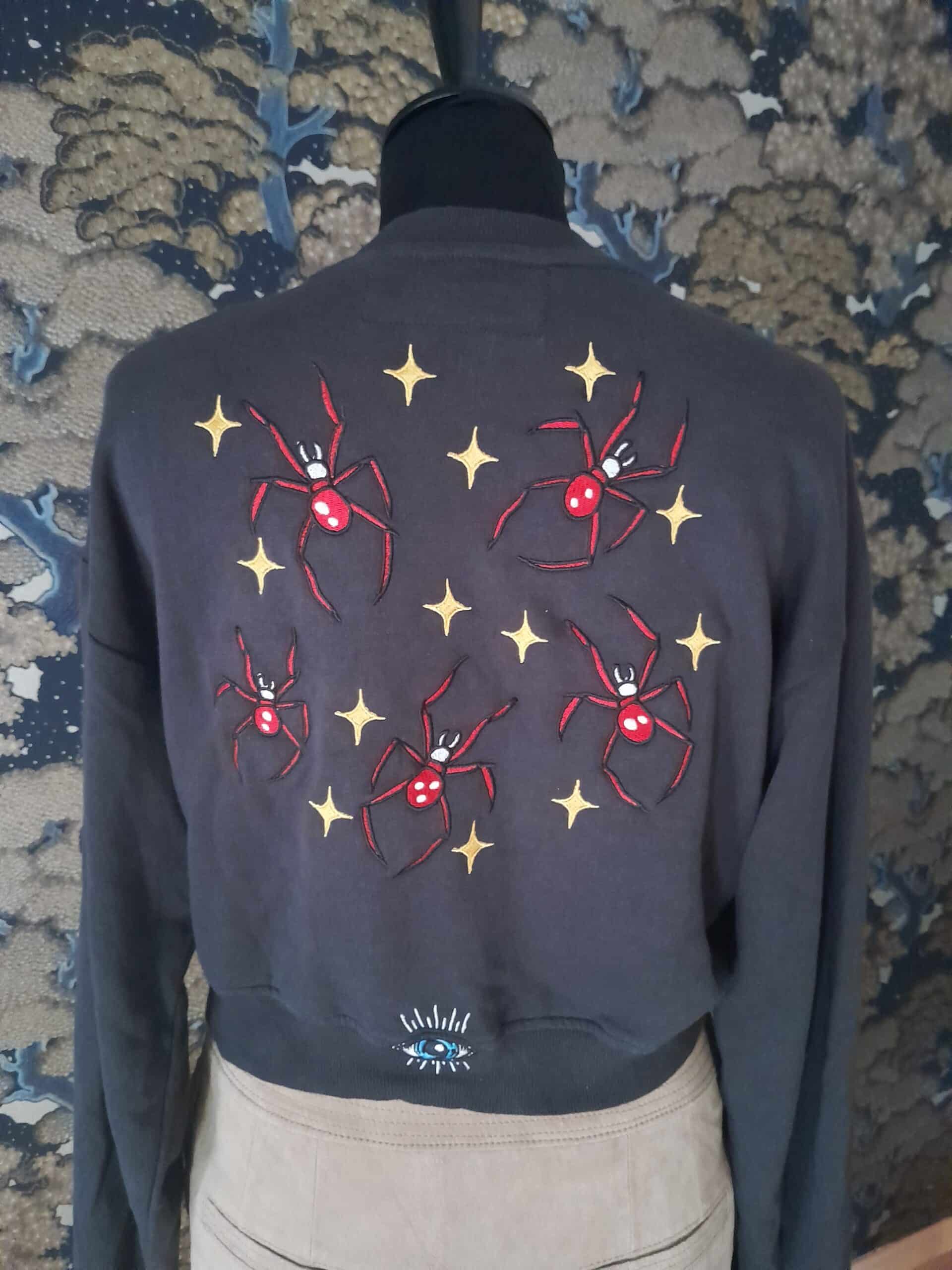 Sweat Arachnophobia : modèle unique – Image 4